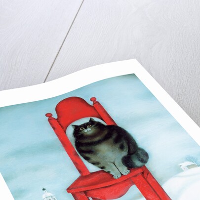 Red chair, 1995 by David Khaikin
