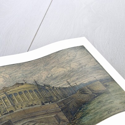 The Senate Square in St. Petersburg, 1904 by Evgeny Evgenyevich Lanceray