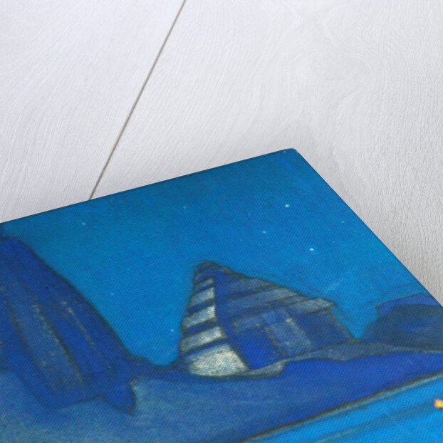 Flame of Happiness (Lights on the Ganges), 1947 by Nicholas Roerich