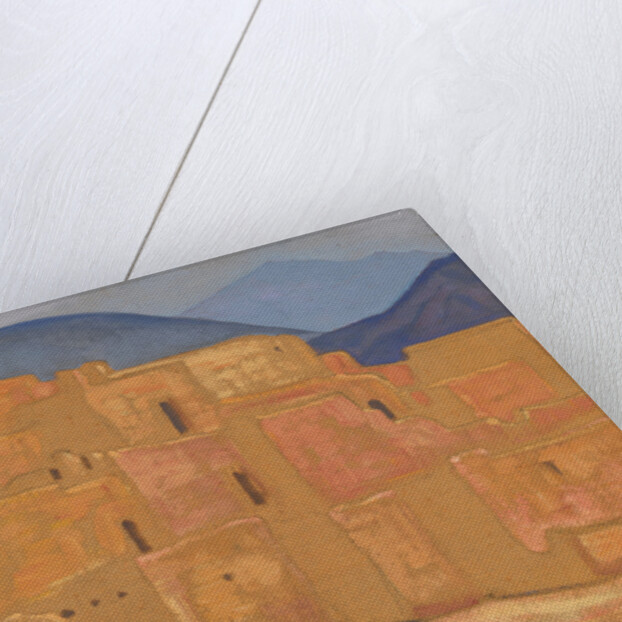 Taos Pueblo, New Mexico, ca 1921 by Nicholas Roerich