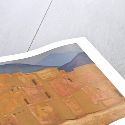 Taos Pueblo, New Mexico, ca 1921 by Nicholas Roerich