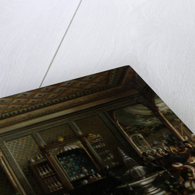 Coffee House in Tophane, Second Half of the 19th cen by Megerdich Jivanian
