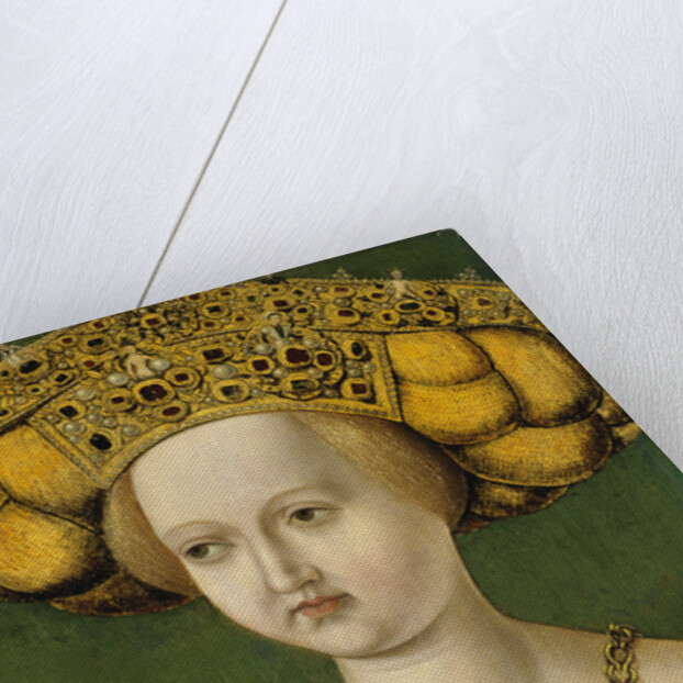 Portrait of Kunigunde of Austria, ca 1485 by Austrian Artist ot the Tyrol School