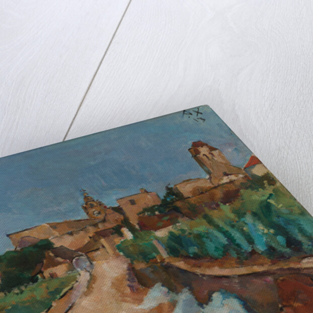 Street towards Dürnstein, 1913 by Anton Faistauer