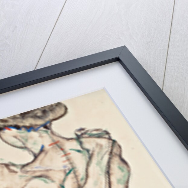 Naked Girls Embracing, 1914 by Egon Schiele