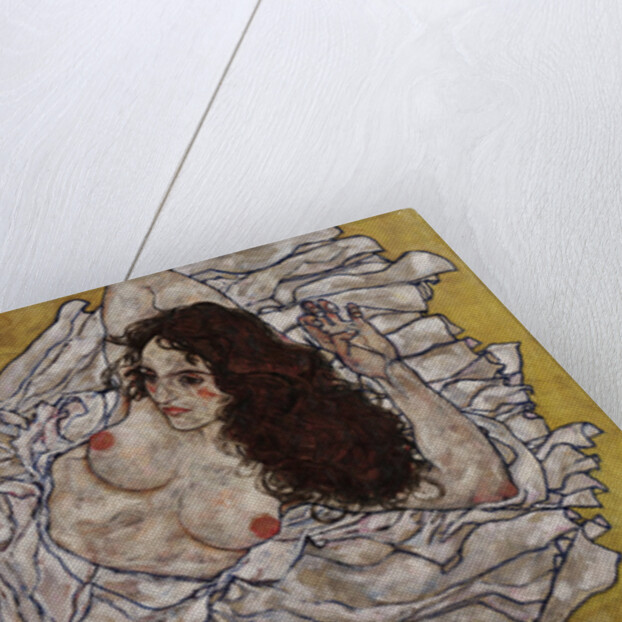 Reclining Woman, 1917 by Egon Schiele