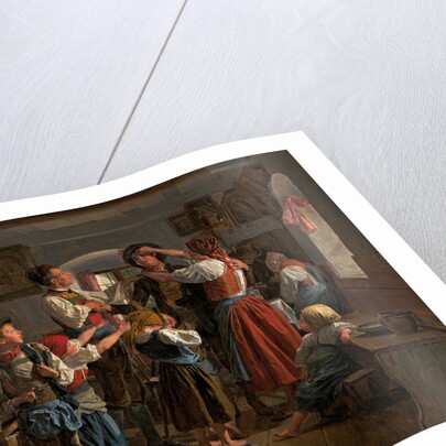 The Conscript?s Farewell, 1854 by Ferdinand Georg Waldmüller