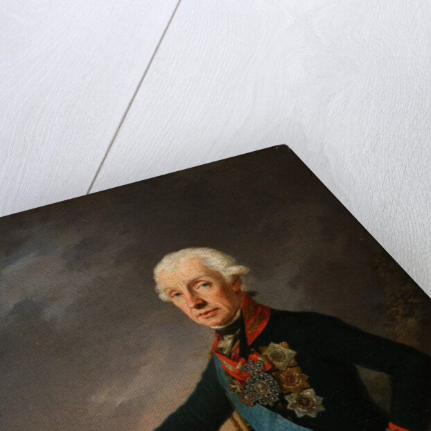 Portrait of Field Marshal Generalissimo Prince Alexander Suvorov (1729?1800), 1799 by Josef Kreuzinger
