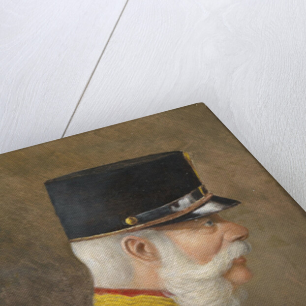 Portrait of Franz Joseph I of Austria by Moritz Ledeli