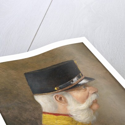 Portrait of Franz Joseph I of Austria by Moritz Ledeli