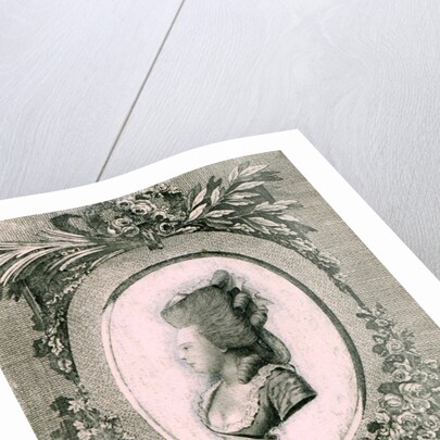 Portrait of Grand Duchess Maria Feodorovna (Sophie Dorothea of Württemberg), 1781 by Johann Hieronymus Loeschenkohl