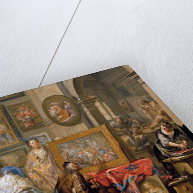 Studio of the painter by Johann Georg Platzer