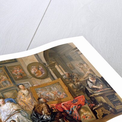 Studio of the painter by Johann Georg Platzer