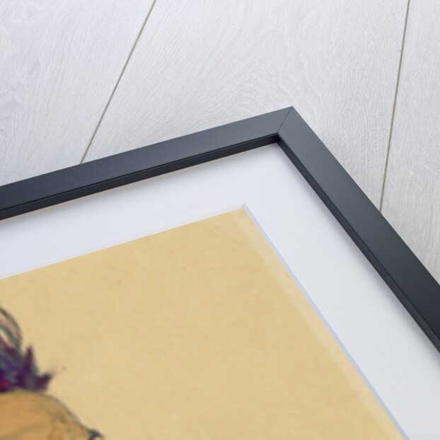 Self-Portrait with Hands on Chest, 1910 by Egon Schiele