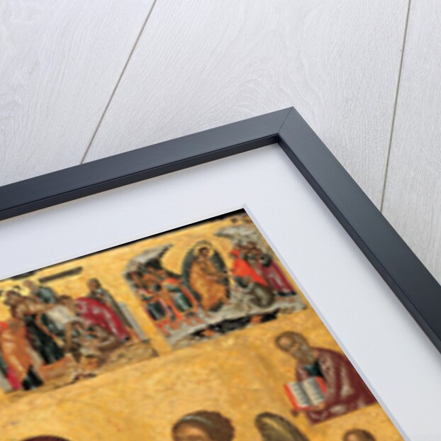 The Virgin and Child enthroned, Late 15th cen by Andreas Ritzos