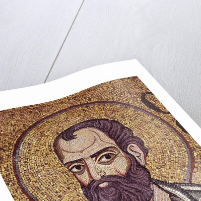 The Prophet Malachi (Detail of Interior Mosaics in the St. Marks Basilica), 12th century by Byzantine Master