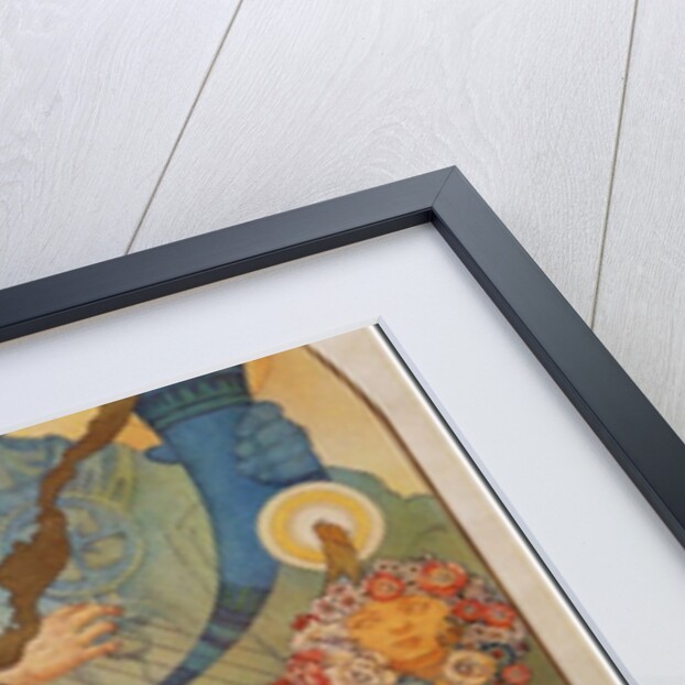 Poster for the exhibition The Slav Epic (Slovanská epopej), 1928 by Alfons Marie Mucha