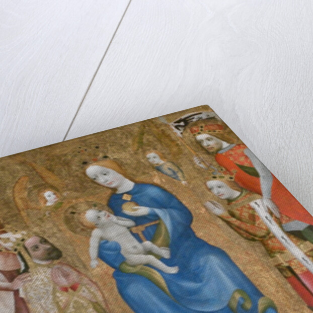 Votive Painting of Archbishop Jan Ocko of Vlasim, ca 1370 by (Circle) Theodoric of Prague