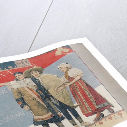 Poster for the Ethnographic Exhibition, 1894 by Vojtech Hynais
