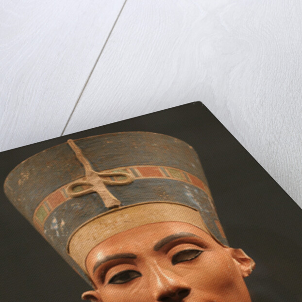 The Nefertiti Bust, ca 1350 BC by Ancient Egypt