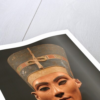 The Nefertiti Bust, ca 1350 BC by Ancient Egypt