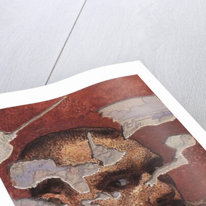 Self-Portrait as Fresco, 1894 by Akseli Gallen-Kallela