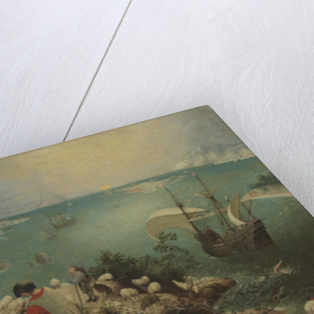 Landscape with the Fall of Icarus, c. 1560 by Pieter Bruegel the Elder