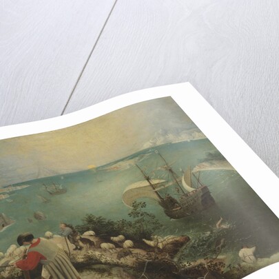 Landscape with the Fall of Icarus, c. 1560 by Pieter Bruegel the Elder