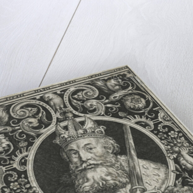 Charles the Great, King of the Franks, 1594 by Nicolaes de Bruyn