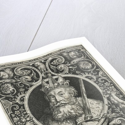 Charles the Great, King of the Franks, 1594 by Nicolaes de Bruyn