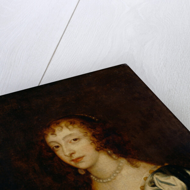 Portrait of Queen Henrietta Maria of France, 1666 by Sir Anthonis van Dyck