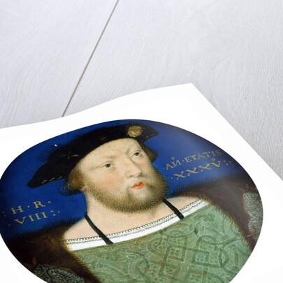 Portrait of King Henry VIII of England by Horenbout