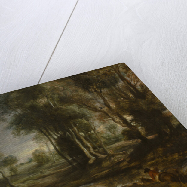 Evening Landscape with Timber Wagon, 1630-1640 by Pieter Paul Rubens