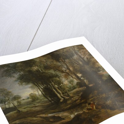 Evening Landscape with Timber Wagon, 1630-1640 by Pieter Paul Rubens