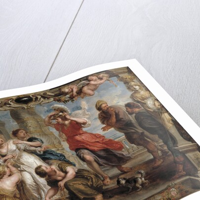 Achilles Discovered by Ulysses Among the Daughters of Lycomedes at Skyros, 1630-1635 by Pieter Paul Rubens