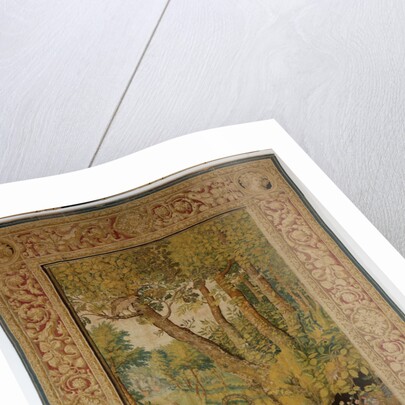 Dragon eating eggs (Tapestry), Mid of 17th cen by Anonymous