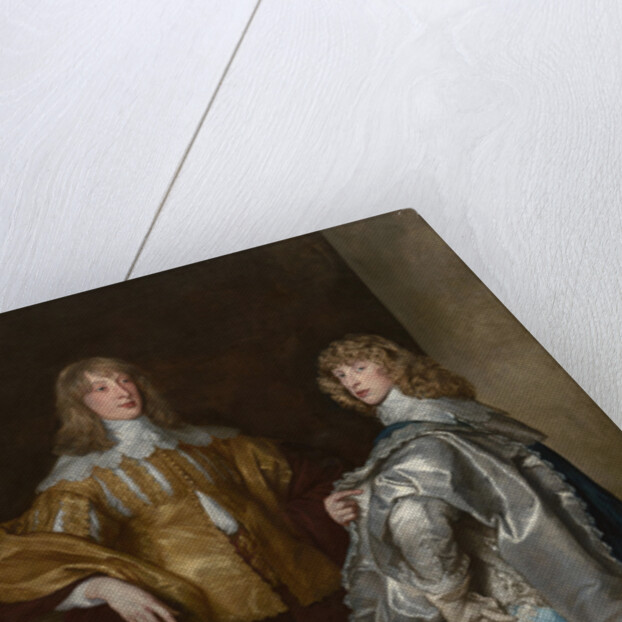 Lord John Stuart and his Brother, Lord Bernard Stuart, ca 1638 by Sir Anthonis van Dyck