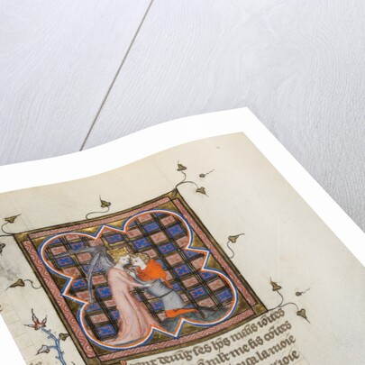 Miniature from a manuscript of the Roman de la Rose by Guillaume de Lorris and Jean de Meun, 1353 by Master of the Rose novels
