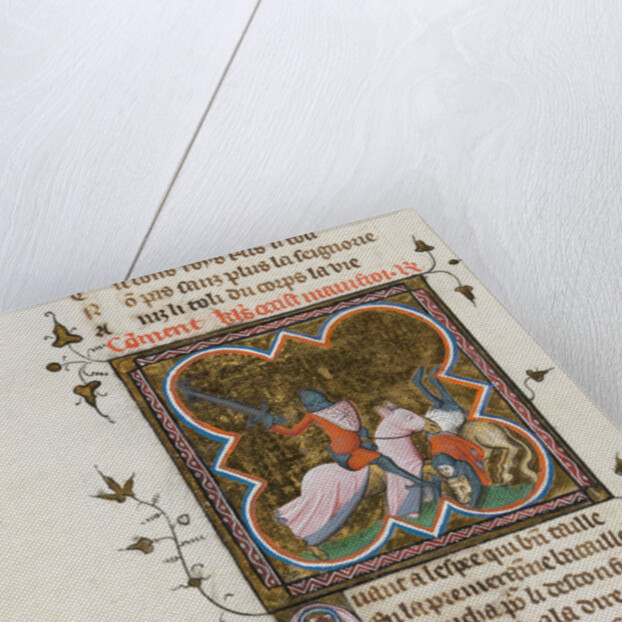 Miniature from a manuscript of the Roman de la Rose by Guillaume de Lorris and Jean de Meun, 1353 by Master of the Rose novels