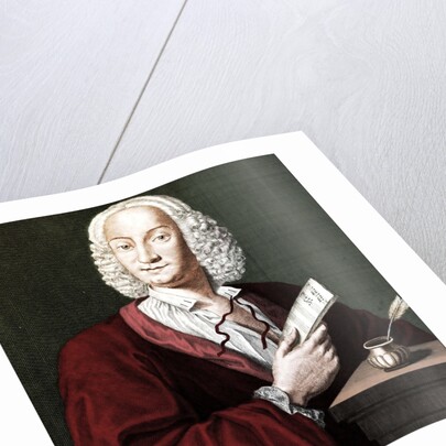 Antonio Vivaldi, 1725 by François Morellon de la Cave