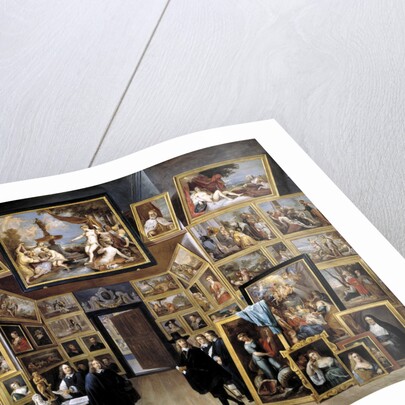 Archduke Leopold Wilhelm in his Gallery in Brussels by David Teniers the Younger