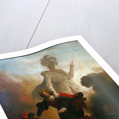 Don Juan and the statue of the commander, ca 1835 by Alexandre-Évariste Fragonard