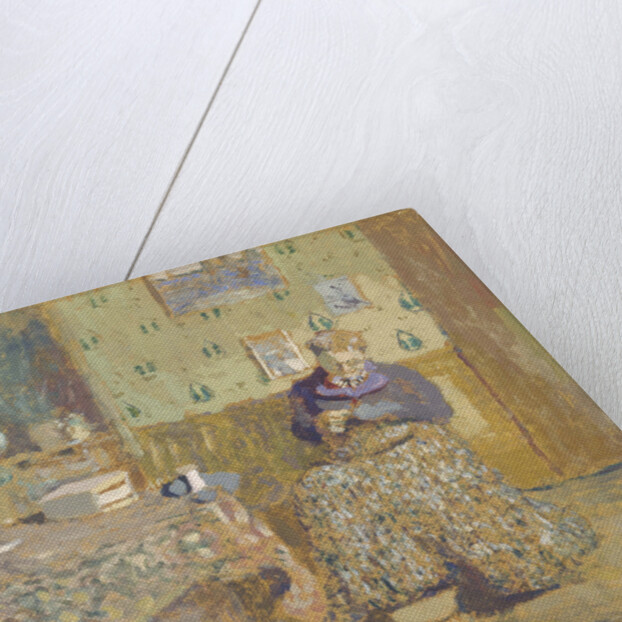 Madame Vuillard Sewing, 1920 by Édouard Vuillard