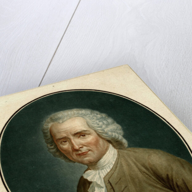 Portrait of Jean-Jacques Rousseau, 1791 by Angélique Allais