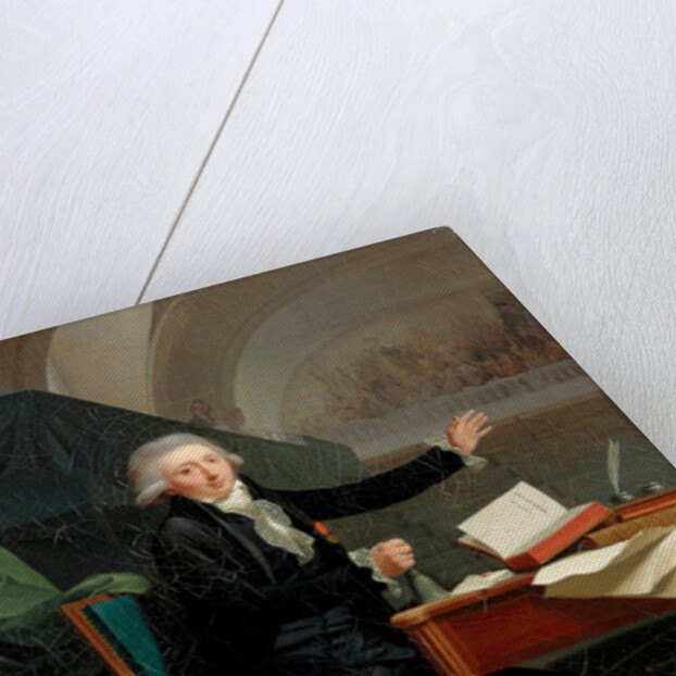 Portrait of Jan Anthony dAverhoult, 1792 by Louis-Léopold Boilly