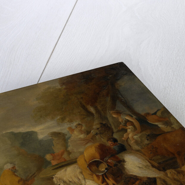 Abraham in Egypt by Sébastien Bourdon