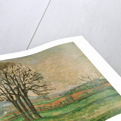 The Bare Trees at Jas de Bouffan, 1885-1886 by Paul Cézanne