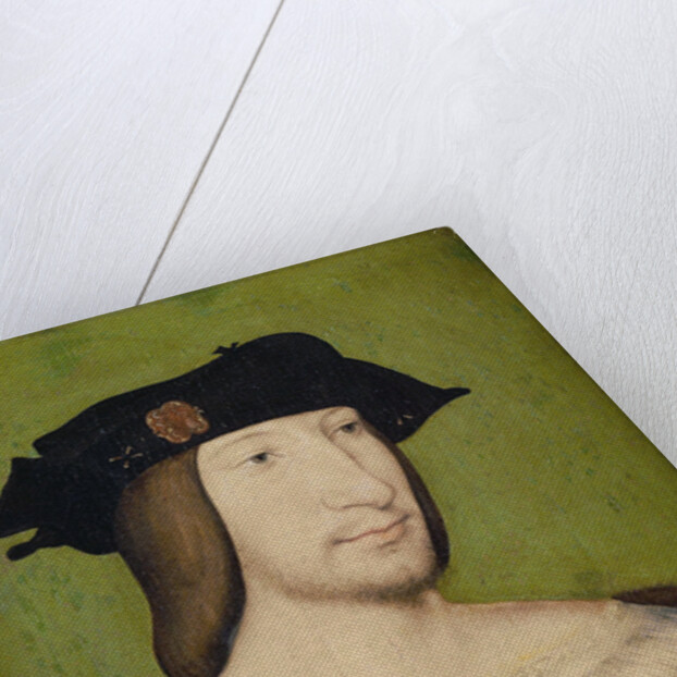 Portrait of Francis I (1494-1547), King of France, Duke of Brittany, Count of Provence by Jean Clouet