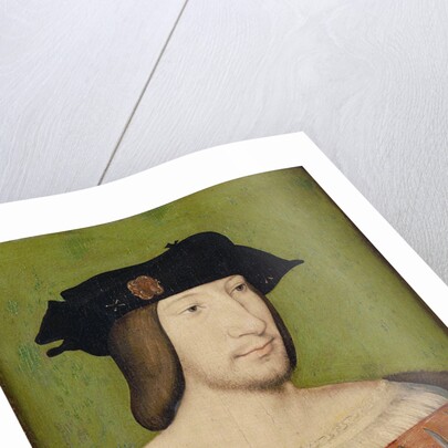 Portrait of Francis I (1494-1547), King of France, Duke of Brittany, Count of Provence by Jean Clouet