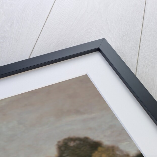 Seine Landscape near Chatou, 1885 by Jean-Baptiste Camille Corot